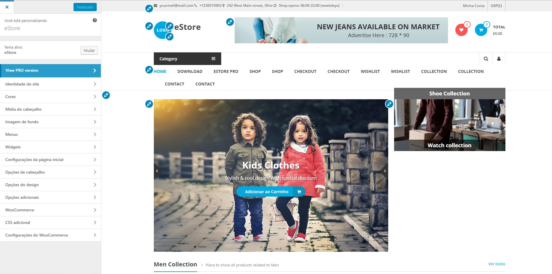 Personalizar tema wordpress