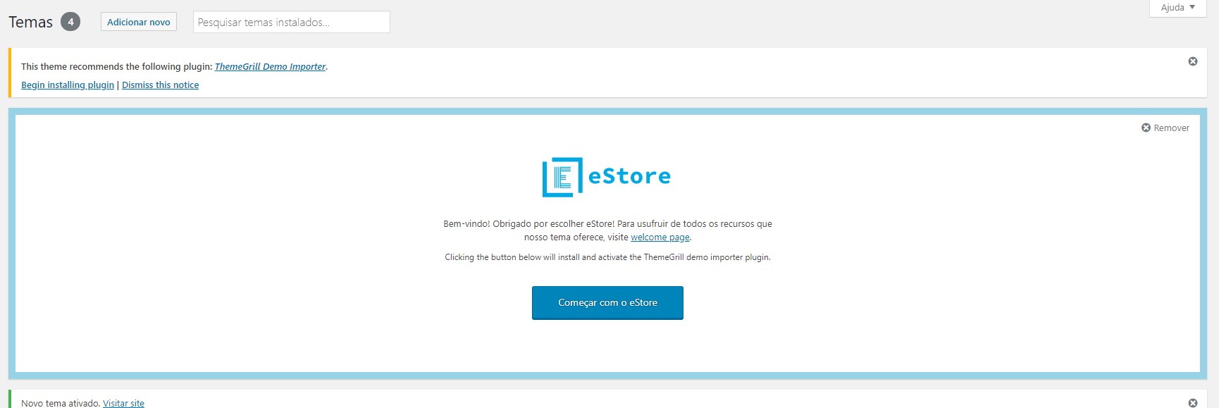 eStore-instalacao