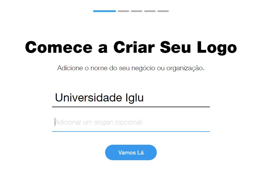 como criar um logo