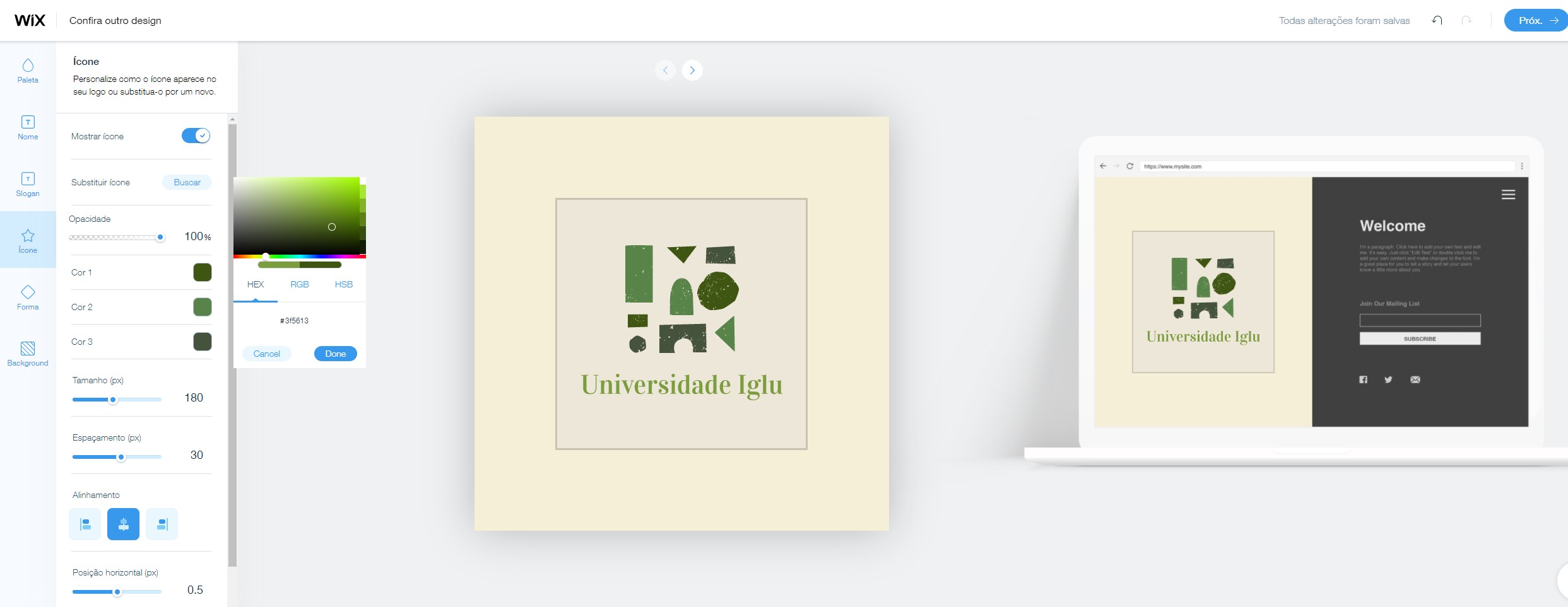 Personalizar marca