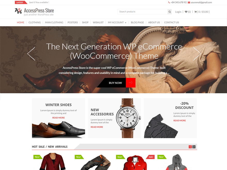 AccessPress Store tema wordpress
